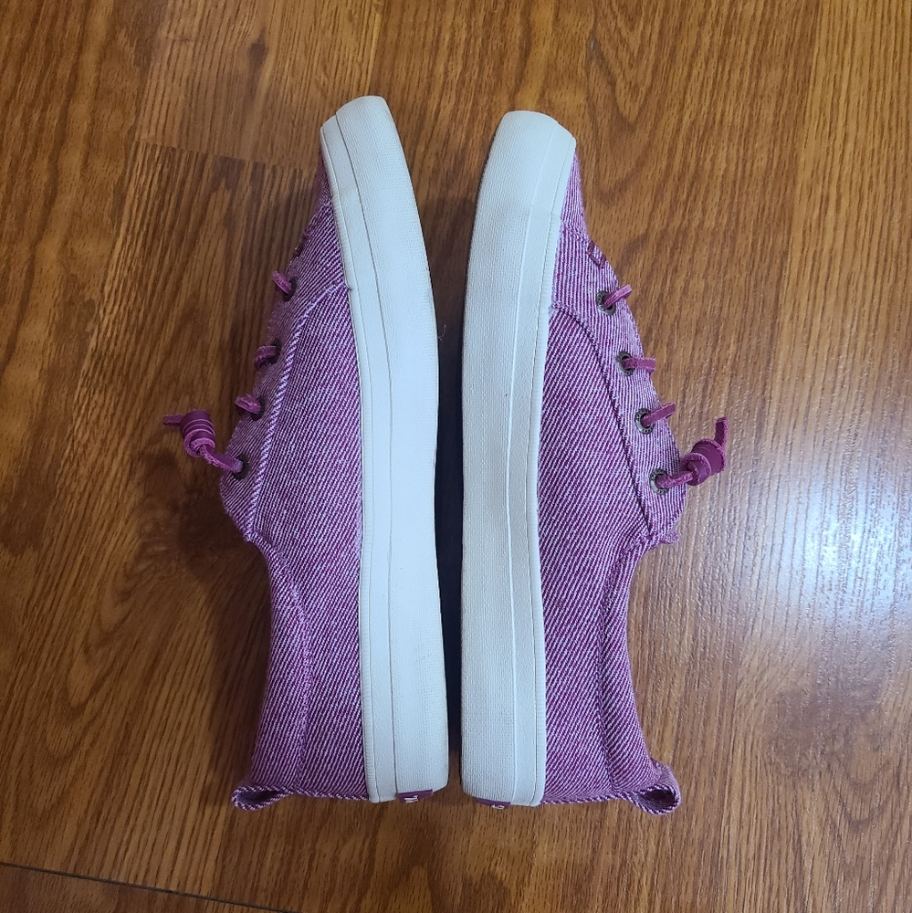 Sperry Crest Vibes Washed Twill Slip-On Sneakers … - image 3